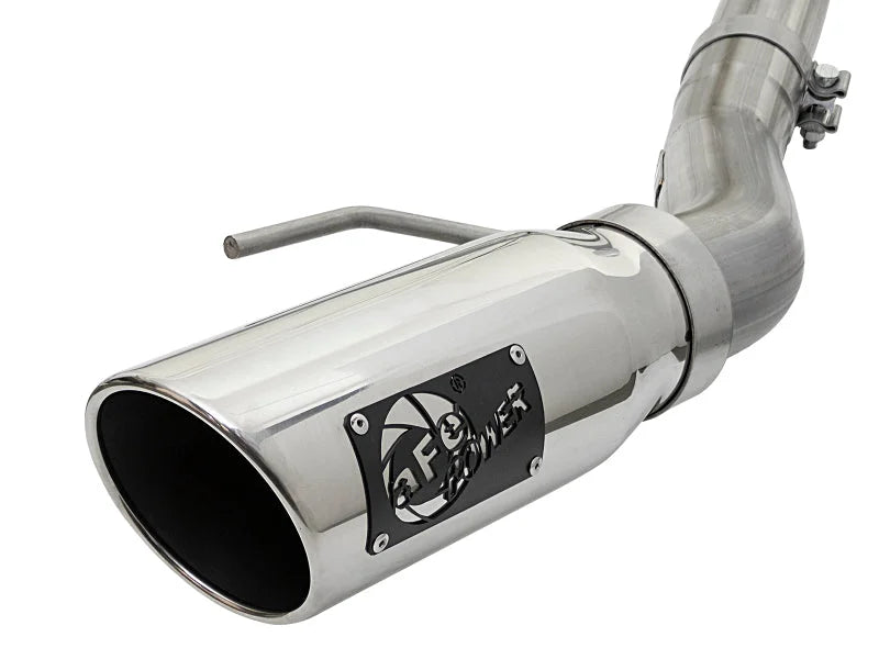 aFe MACHForce XP Exhaust Cat-Back SS-409 2017 Ford F-150 Raptor V6-3.5L (tt) w/ Polished Tips - Additional View 5