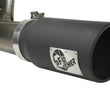 Load image into Gallery viewer, aFe MACHForce XP Exhaust Cat-Back SS-409 4in Black Tip 11-12 Ford F-150 EcoBoost V6-3.5L (tt) - Detail View