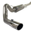 Load image into Gallery viewer, aFe MACHForce XP Exhaust Cat-Back SS-409 4in Polished Tip 11-12 Ford F-150 EcoBoost V6-3.5L (tt) - Main Product View