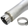 Load image into Gallery viewer, aFe MACHForce XP Exhaust Large Bore 5in DPF-Back Alu. 13-15 Dodge Trucks L6-6.7L (td) *Black Tip - Side View