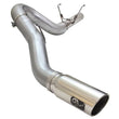 Load image into Gallery viewer, aFe MACHForce XP Exhaust Large Bore 5in DPF-Back SS 13-15 Dodge Trucks L6-6.7L (td) *Polish Tip - Main Product View