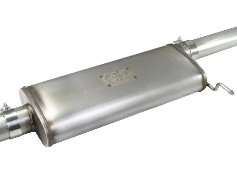 aFe MACHForce XP Exhaust SS-409 Cat-Back w/ 304SS Polished Tip 04-07 GM Trucks 1500 V6/V8 - Additional View 6