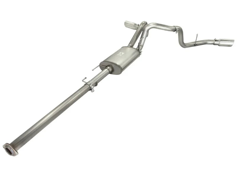 aFe MACHForce XP Exhausts 3inSS Dual Side Exit Cat-Back 11-14 Ford F150 Ecoboost V6-3.5L (TT) - Additional View 7