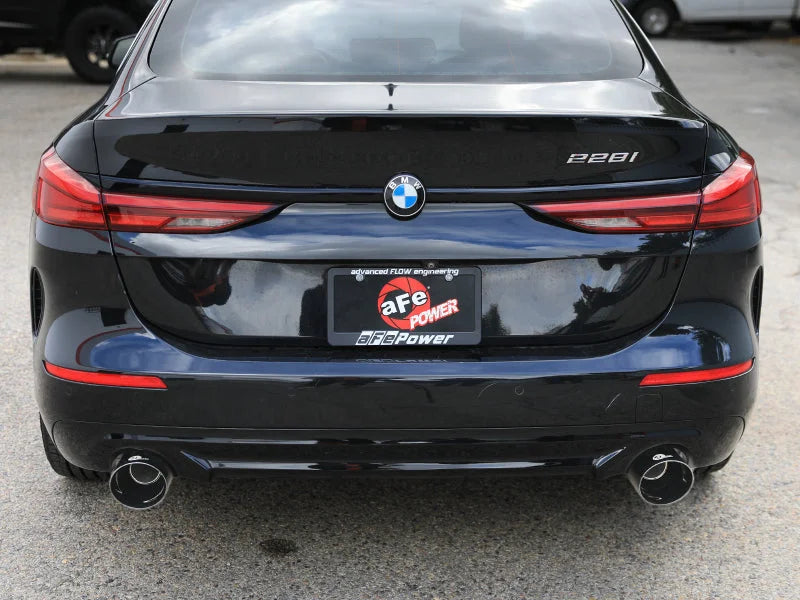 aFe MACHForce XP Exhausts Axle-Back (SS w/ Black Tips) fits 2021-2024 BMW 228I 2.0T / 2021-2024 BMW 228I Gran COUPE 2.0T - Additional View ...