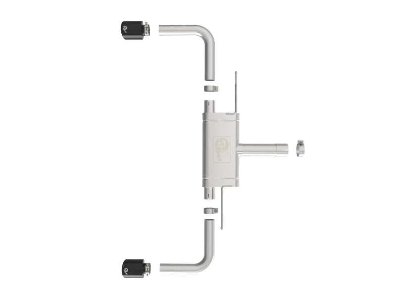 aFe MACHForce XP Exhausts Axle-Back (SS w/ Black Tips) fits 2021-2024 BMW 228I 2.0T / 2021-2024 BMW 228I Gran COUPE 2.0T - Additional View ...