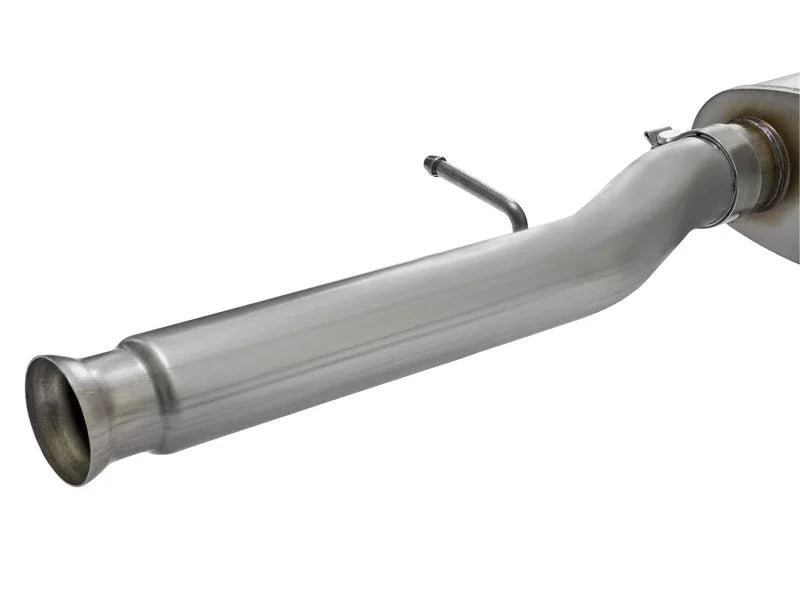 aFe MACHForce XP Exhausts Cat-Back Black Tip 09-17 GM Silverado 1500 4.3/5.3L RegCab SB/LB - Side View