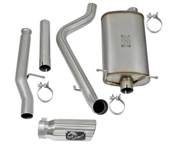 aFe MACHForce XP Exhausts Cat-Back Polished Tips 09-17 GM Silverado 1500 4.3/5.3L RegCab SB/LB - Additional View 7