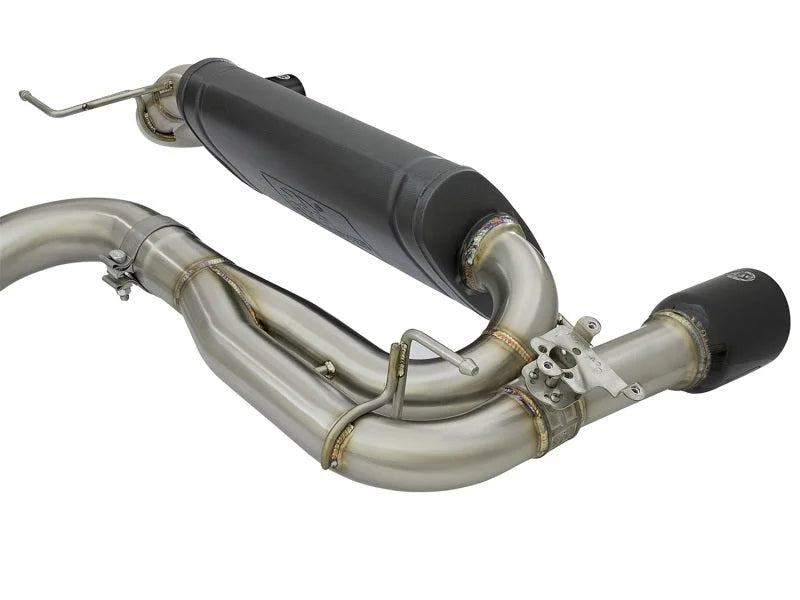 aFe MACHForce XP Exhausts Cat-Back SS 16-17 BMW 340i/iX 440i/iX (F3X) L6-3.0L (B58) w/Black Tips - Additional View 5