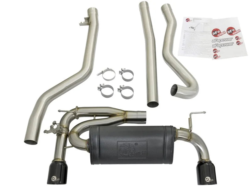 aFe MACHForce XP Exhausts Cat-Back SS 16-17 BMW 340i/iX 440i/iX (F3X) L6-3.0L (B58) w/Black Tips - Additional View 7