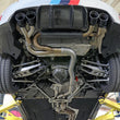 Load image into Gallery viewer, aFe MACHForce XP Exhausts Cat-Back SS 19-21 BMW M2 Competition L6-3.0L w/Carbon Fiber Tips - Side View