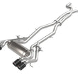 Load image into Gallery viewer, aFe MACHForce XP Exhausts Cat-Back SS 19-21 BMW M2 Competition L6-3.0L w/Carbon Tips - Main Product View