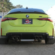 Load image into Gallery viewer, aFe MACHForce XP Exhausts Cat-Back SS 19-21 BMW M2 Competition L6-3.0L w/Carbon Tips - Back View
