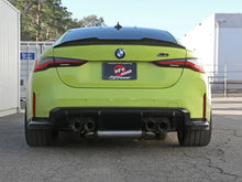 Load image into Gallery viewer, aFe MACHForce XP Exhausts Cat-Back SS 19-21 BMW M2 Competition L6-3.0L w/Carbon Tips - Back View