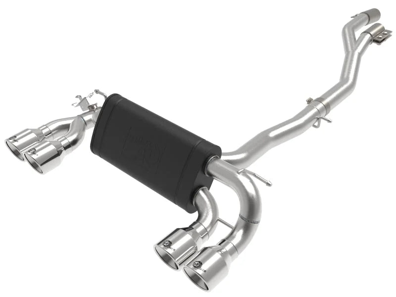 aFe MACHForce XP Exhausts Cat-Back SS 19-21 BMW M2 Competition L6-3.0L w/Polished Tips - Main Product View