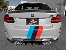 Load image into Gallery viewer, aFe MACHForce XP Exhausts Cat-Back SS 19-21 BMW M2 Competition L6-3.0L w/Polished Tips - Back View
