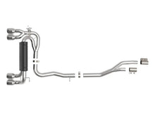 Load image into Gallery viewer, aFe MACHForce XP Exhausts Cat-Back SS 19-21 BMW M2 Competition L6-3.0L w/Polished Tips - Additional View 7