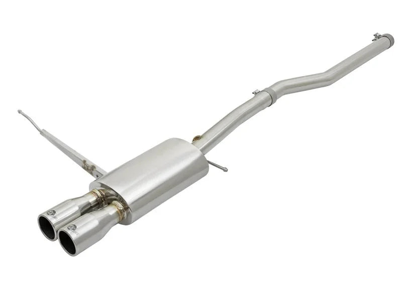 aFe MACHForce XP Exhausts Cat-Back SS-304 14-17 Mini Cooper S Hardtop 2-Door w/ Polished Tips - Main Product View
