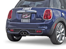 Load image into Gallery viewer, aFe MACHForce XP Exhausts Cat-Back SS-304 14-17 Mini Cooper S Hardtop 2-Door w/ Polished Tips - Back View