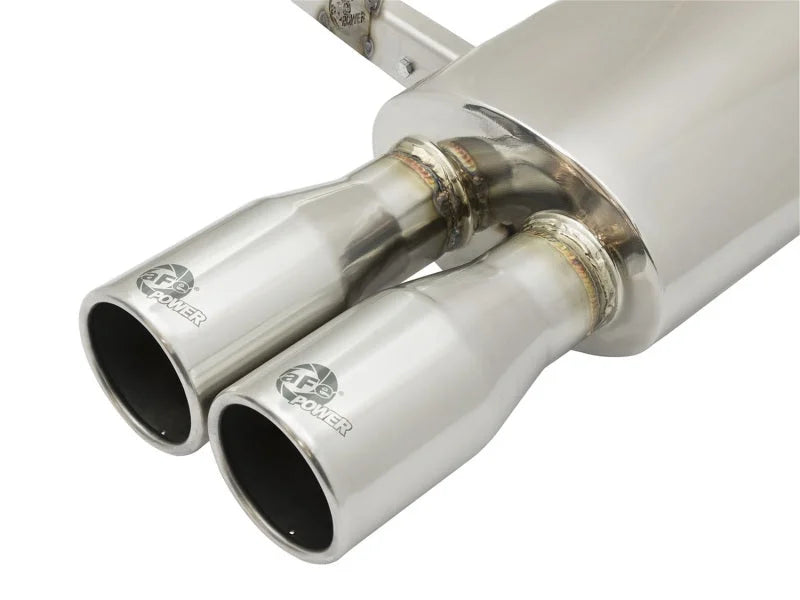 aFe MACHForce XP Exhausts Cat-Back SS-304 14-17 Mini Cooper S Hardtop 2-Door w/ Polished Tips - Additional View 5
