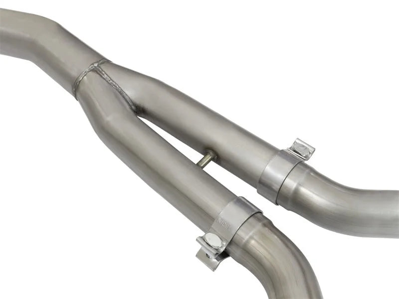 aFe MACHForce XP Exhausts Cat-Back SS-304 EXH w/ Black Tips 15-16 Ford Mustang EcoBoost 2.3L (t) - Additional View 8