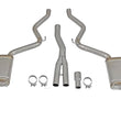 Load image into Gallery viewer, aFe MACHForce XP Exhausts Cat-Back SS-304 EXH w/ Polished Tips 15-16 Ford Mustang EcoBoost 2.3L (t) - Installation View
