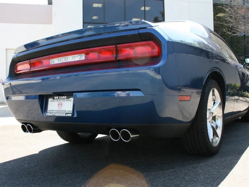 aFe MACHForce XP Exhausts Cat-Back SS-409 EXH CB Dodge Challenger 09 V8-5.7L - Side View