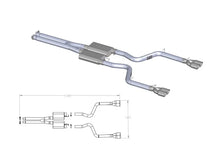 Load image into Gallery viewer, aFe MACHForce XP Exhausts Cat-Back SS-409 EXH CB Dodge Challenger 09 V8-5.7L - Additional View 7