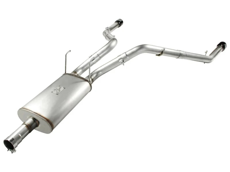 aFe MACHForce XP Exhausts Cat-Back SS-409 EXH CB Dodge Ram 1500 5.7L HEMI 09-13 Glossed Black - Additional View 5