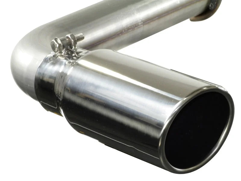 aFe MACHForce XP Exhausts Cat-Back SS-409 EXH CB Ford F-150 11-12 V8-5.0L 125.9-144.5 WB - Side View