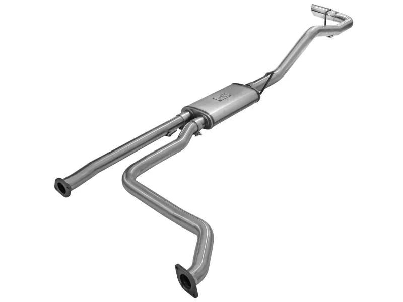 aFe MACHForce XP Exhausts Cat-Back SS-409 EXH CB Nissan Frontier 05-09 V6-4.0L - Back View
