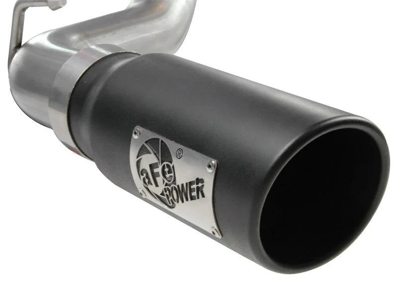 aFe MACHForce XP Exhausts Cat-Back SS-409 EXH CB Toyota Tacoma 05-13 V6-4.0L (Blk Tip) - Additional View 6