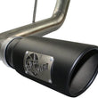 Load image into Gallery viewer, aFe MACHForce XP Exhausts Cat-Back SS-409 EXH CB Toyota Tundra 10-11 V8-5.7L 145.7 WB (blk tip) - Side View