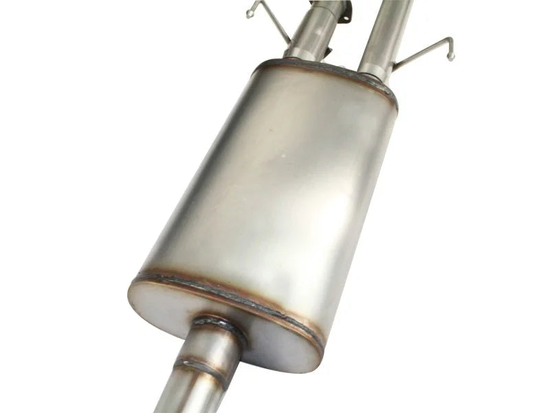 aFe MACHForce XP Exhausts Cat-Back SS-409 EXH CB Toyota Tundra 10-11 V8-5.7L 145.7 WB (pol tip) - Installation View