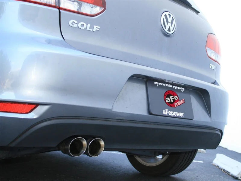 aFe MACHForce XP Exhausts Cat-Back SS-409 EXH CB Volkswagen Golf TDI 11-12 L4-2.0L - Side View