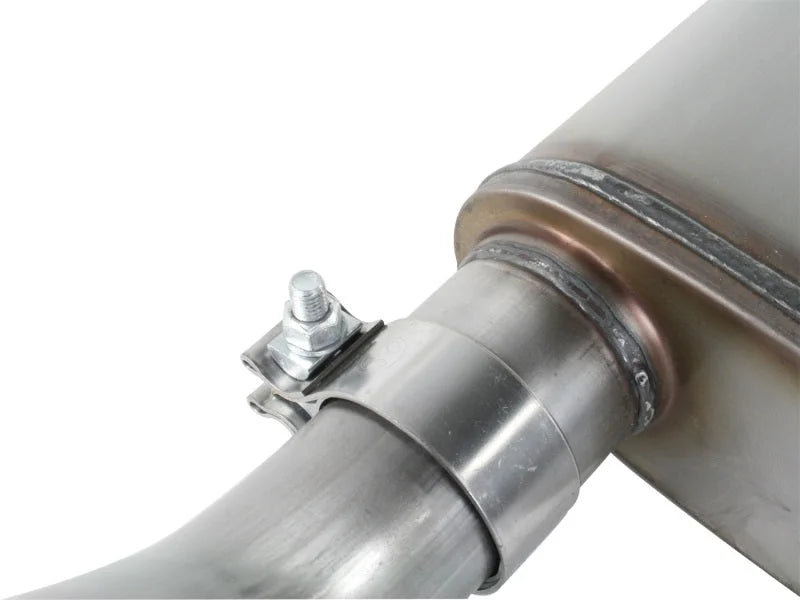 aFe MACHForce XP Exhausts Cat-Back SS-409 EXH Jeep Wrangler TJ 97-06 I6-4.0L HT - 2.5 In. - Additional View 7