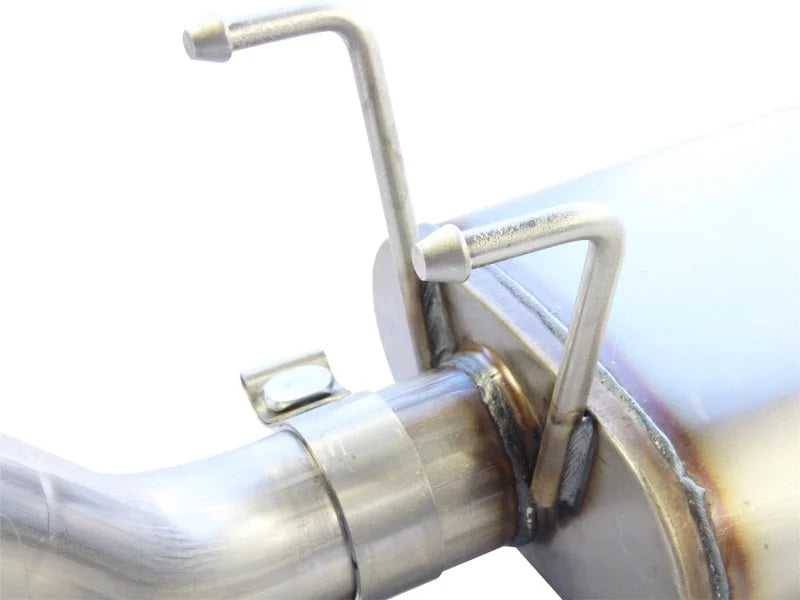 aFe MACHForce XP Exhausts Cat-Back SS w/Polished Tips 99-04 Toyota Tacoma L4-2.7L - Additional View 5