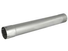 Load image into Gallery viewer, aFe MACHForce XP Exhausts Muffler Delete Aluminized 4 ID In/Out 8 Dia - Main Product View