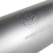 Load image into Gallery viewer, aFe MACHForce XP Exhausts Mufflers SS-409 EXH Muffler 4 ID In/Out 8 Dia - Side View