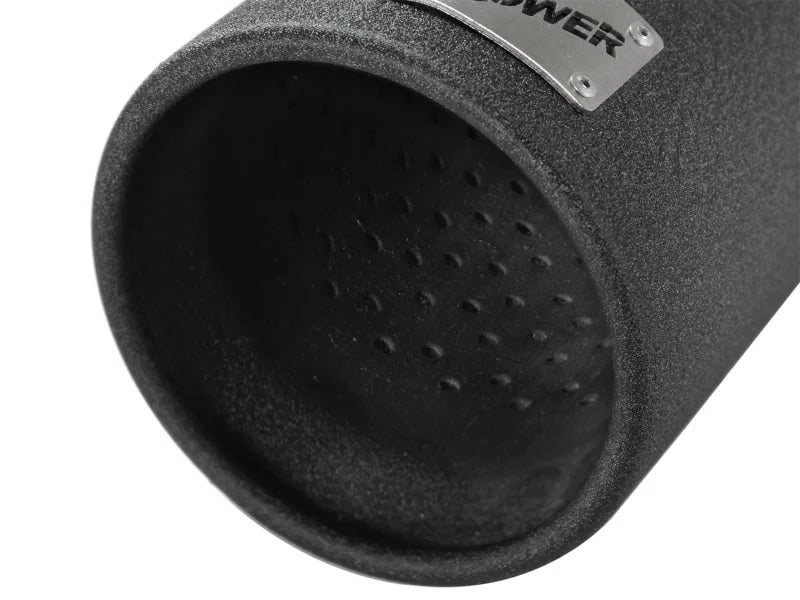 aFe MACHForce XP Exhausts Tips SS-304 EXH Tip 3in x 4Out x 12L Bolt-On (blk) - Additional View 5