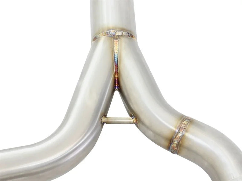 aFe MACHForce XP SS-304 Black Tip 2.5in Dia Cat Back Exhaust 12-14 BMW 335i (F30) 3.0L (t) - Additional View 5