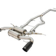 Load image into Gallery viewer, aFe MACHForce XP SS-304 Black Tip 3.0in-2.5in Dia Cat Back Exhaust 11-13 BMW 335i (E90/E92) 3.0L - Main Product View