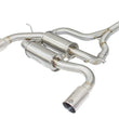 Load image into Gallery viewer, aFe MACHForce XP SS-304 Polish Tip 2.5in Dia Axle Back Exhaust 12-15 BMW 335i (F30) 3.0L (t) - Main Product View
