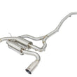 Load image into Gallery viewer, aFe MACHForce XP SS-304 Polish Tip 2.5in Dia Cat Back Exhaust 12-14 BMW 335i (F30) 3.0L (t) - Main Product View