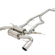 Load image into Gallery viewer, aFe MACHForce XP SS-304 Polish Tip 3.0in-2.5in Dia Cat Back Exhaust 11-13 BMW 335i (E90/E92) 3.0L - Main Product View