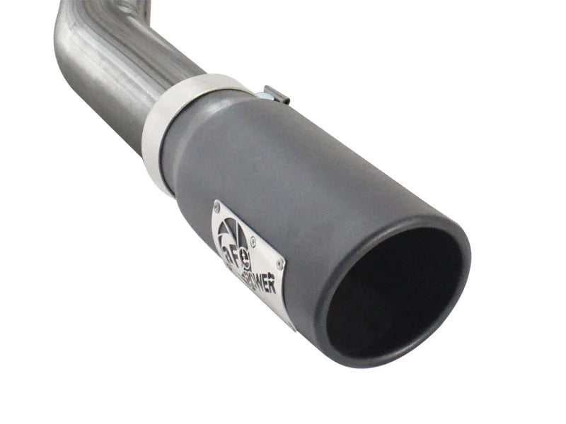 aFe MACHForce XP SS Exhaust 3in Cat-Back w/4.5in Black Tip 11-14 Ford F150 Ecoboost V6 3.5Ltt - Additional View 6