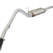 Load image into Gallery viewer, aFe MACHForce XP SS Exhaust 3in to 3.5in Cat-Back w/ Black Tip 15 Ford F-150 EcoBoost V6 2.7/3.5Ltt - Main Product View