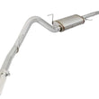 Load image into Gallery viewer, aFe MACHForce XP SS Exhaust 3in to 3.5in Cat-Back w/ Polished Tip 15 Ford F-150 EcoBoost V6 2.7/3.5L - Main Product View