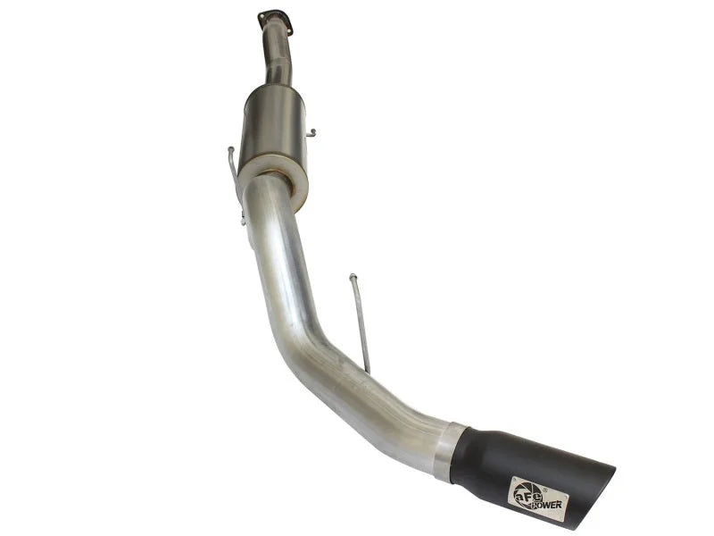 aFe MACHForce XP SS Exhaust 4in Cat-Back w/ Black Tip 2015 Ford F-150 EcoBoost V6 2.7/3.5Ltt - Additional View 5