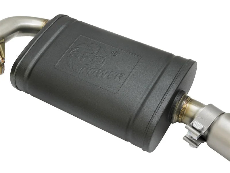 aFe MACHForce-Xp 2in 304 SS Cat-Back Exhaust w/Carbon Fiber Tips 13-16 Porsche Boxster 2.7L/3.4L - Additional View 10