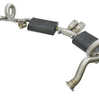 Load image into Gallery viewer, aFe MACHForce-Xp 2in 304 SS Cat-Back Exhaust w/Polished Tips 13-16 Porsche Boxster/Cayman 2.7L/3.4L - Back View
